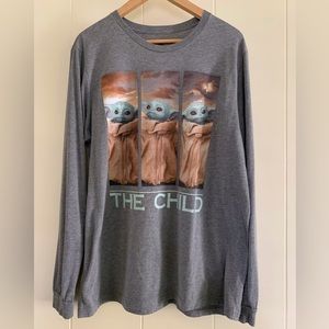 Mandalorian Grogu long sleeve